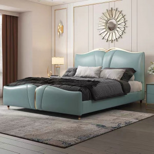 American light luxury double bed