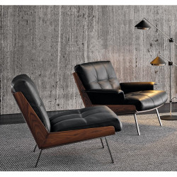 Italian light luxury leisure chair creative single sofa