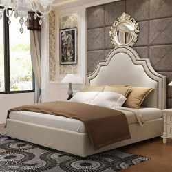 Creative riveted single bed