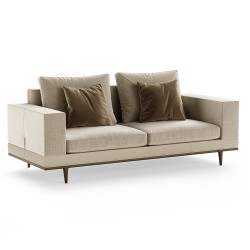Italian light luxury sofa