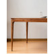 Solid wood simple dining tables and chairs